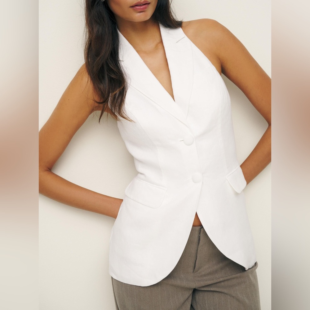 NWOT Ref Brennan Linen Vest (Size 0)